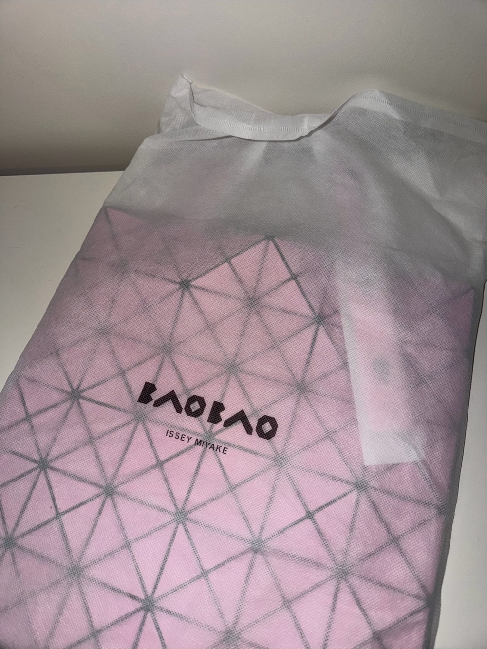 Issey Miyake Pink Bao Bao Geometric Tote